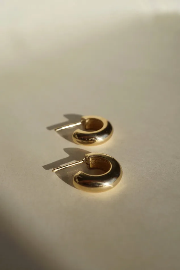 Earrings Foe Dear Macaroni Hoop Earrings madetoorder