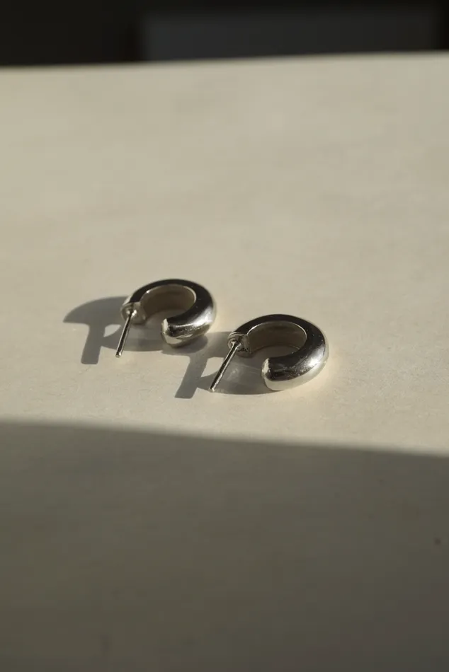 Earrings Foe Dear Macaroni Hoop Earrings madetoorder