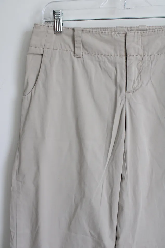 Earrings Gap Gap Stretch Wide Leg Khaki Pants 6