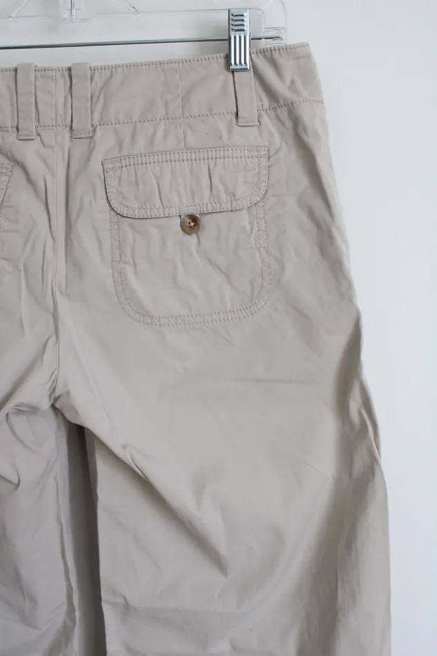 Earrings Gap Gap Stretch Wide Leg Khaki Pants 6