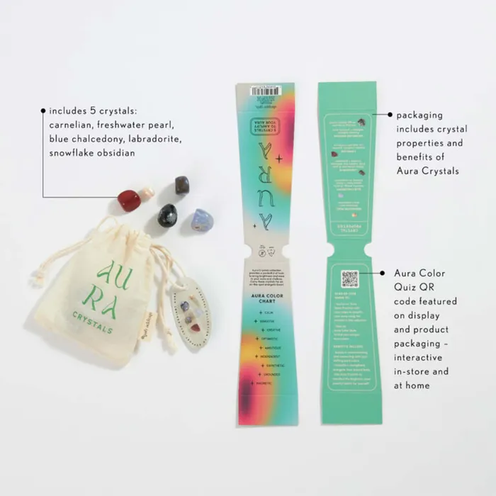 Earrings GEOCENTRAL Aura Crystals