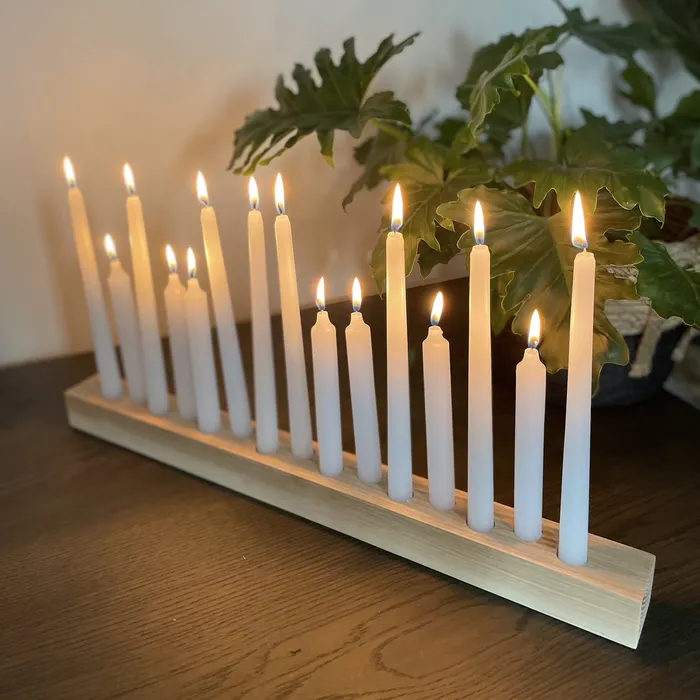 Earrings GEPETTO Wood Candle Holder