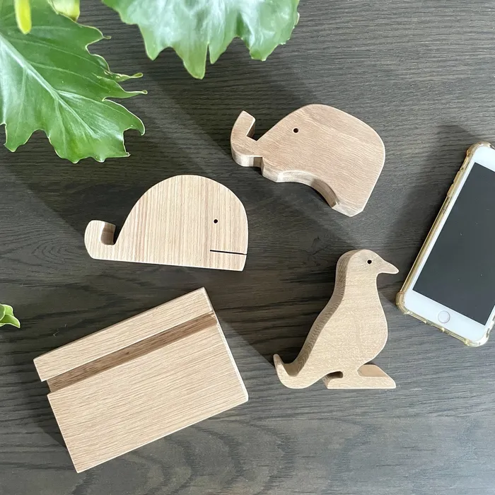 Earrings GEPETTO Wood Phone or Tablet Stand