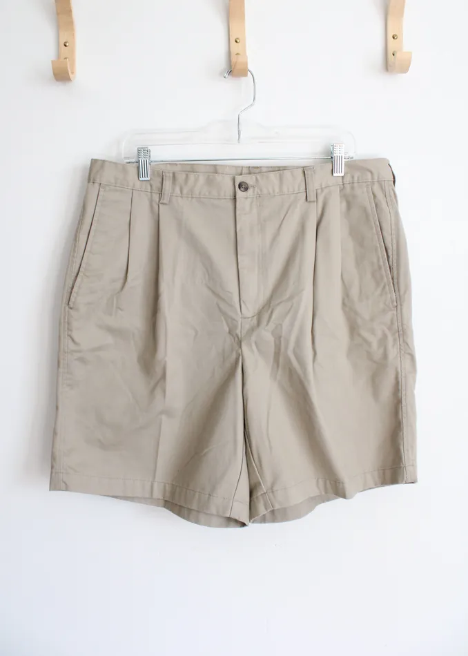 Earrings Haggar Haggar EZs Khaki Shorts 38