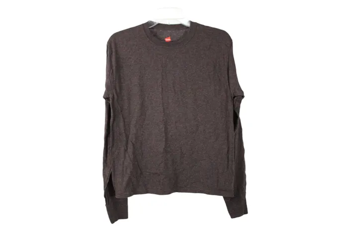 Earrings Hanes Hanes XTemp Brown Shirt S
