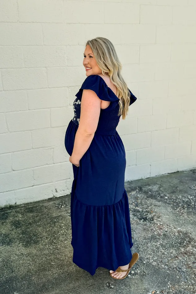 Earrings Haptics Lasting Daydream Babydoll maxi Dress