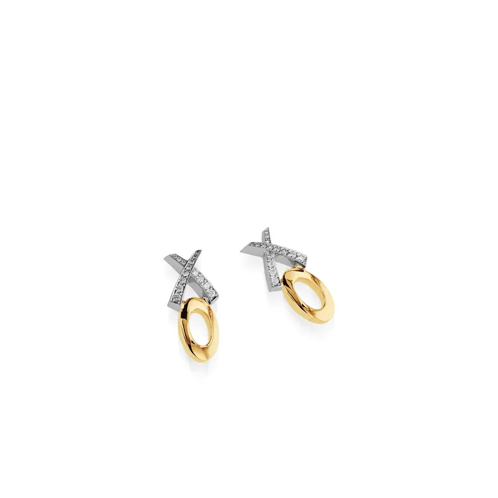 Earrings John Atencio Paris XO Diamond Earrings