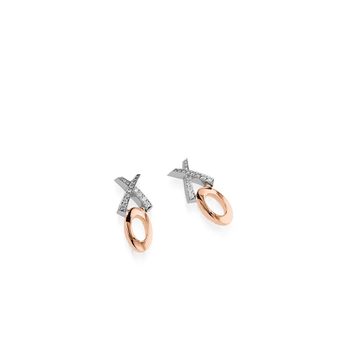 Earrings John Atencio Paris XO Diamond Earrings