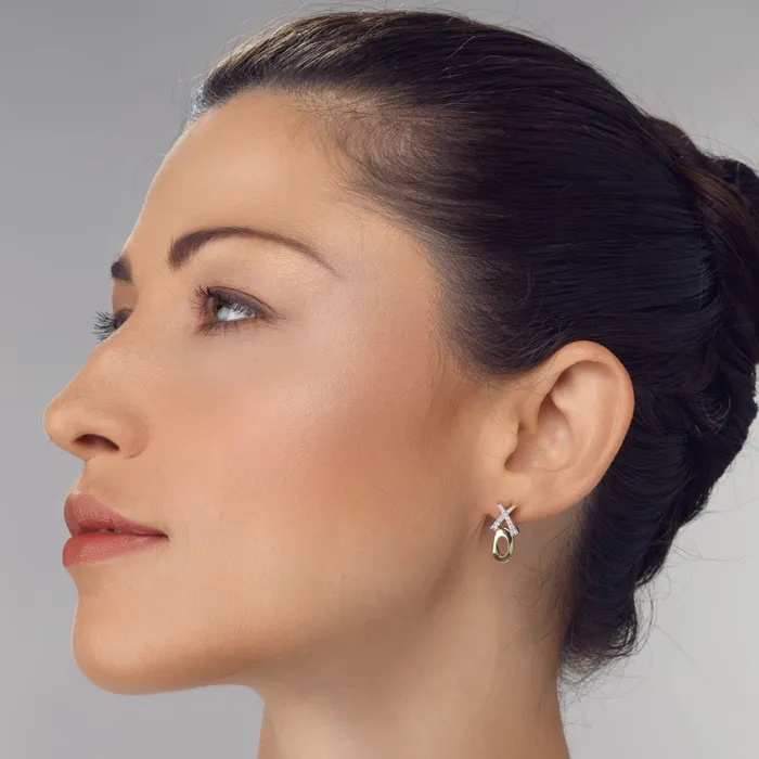 Earrings John Atencio Paris XO Diamond Earrings