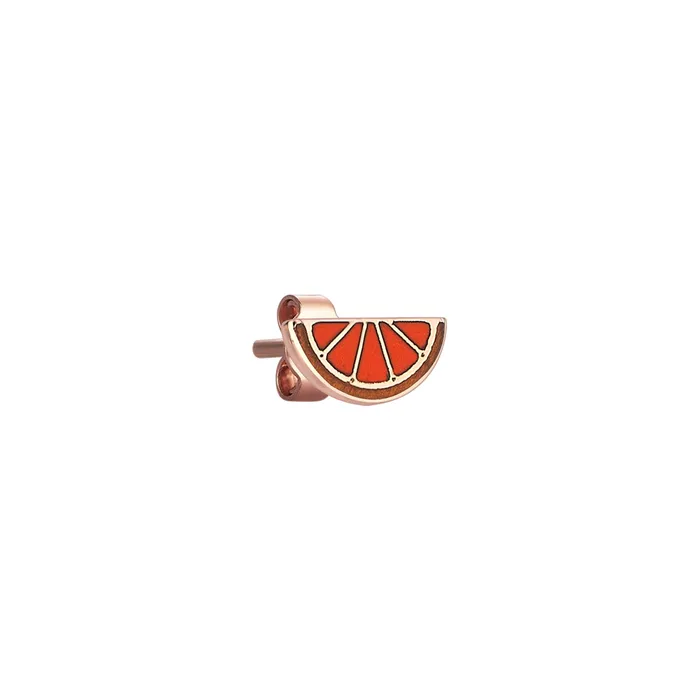 Earrings Kismet by MILKA Orange Stud Earring