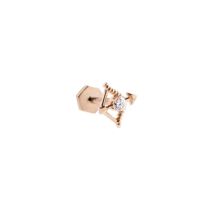 Earrings Kismet by Milka Zodiac Sagittarius Piercing