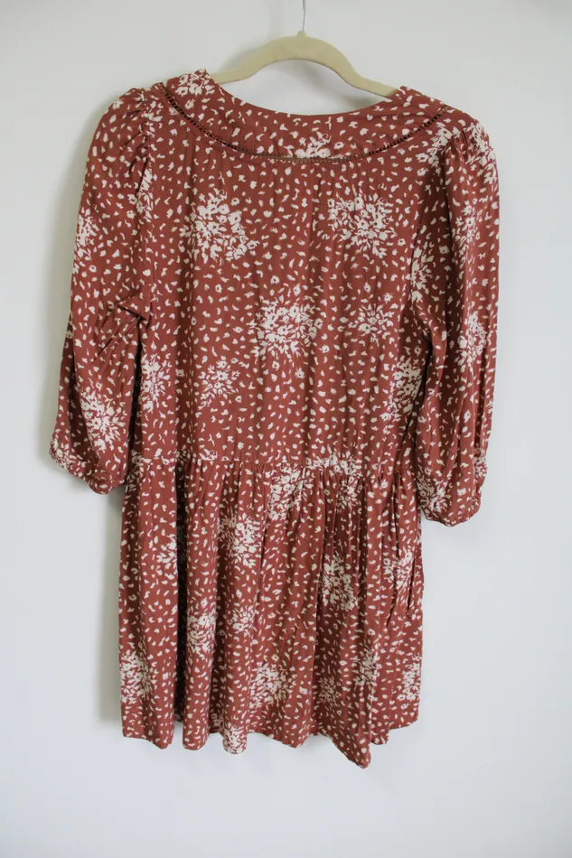 Earrings Knox Rose Knox Rose Terracotta Linen Blend Dress S