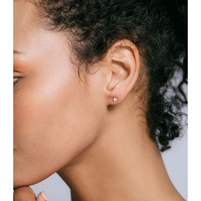 Earrings Kris Nations Single Star Stud Earring