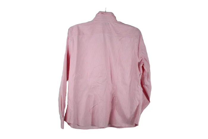 Earrings Lands End Lands End Pinpoint Oxford Pink Striped Shirt 14 Petite