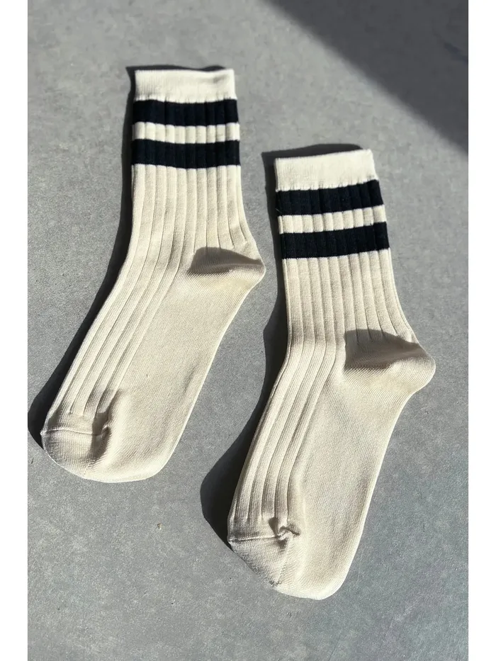 Earrings Le Bon Her Socks Varsity