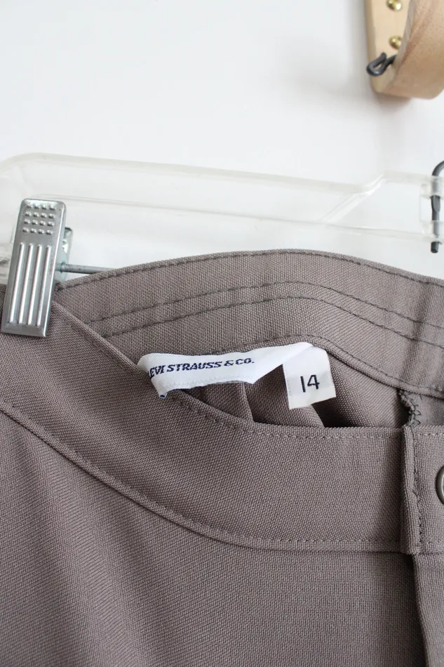 Earrings Levis Levi Strauss Co Vintage Tan Trouser Pants 14