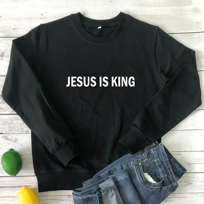 Earrings Lords Guidance Christian Sweatshirt br Jesus Is King