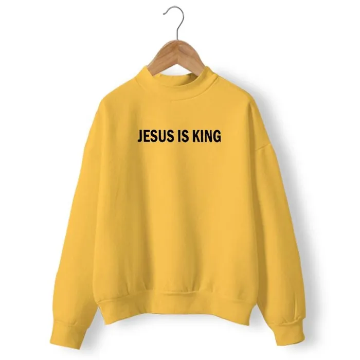 Earrings Lords Guidance Christian Sweatshirt br Jesus Is King