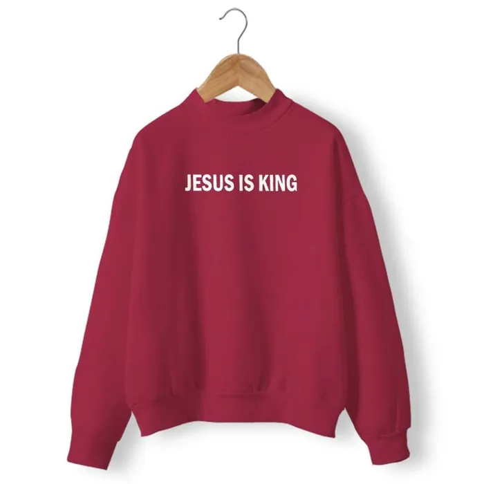 Earrings Lords Guidance Christian Sweatshirt br Jesus Is King