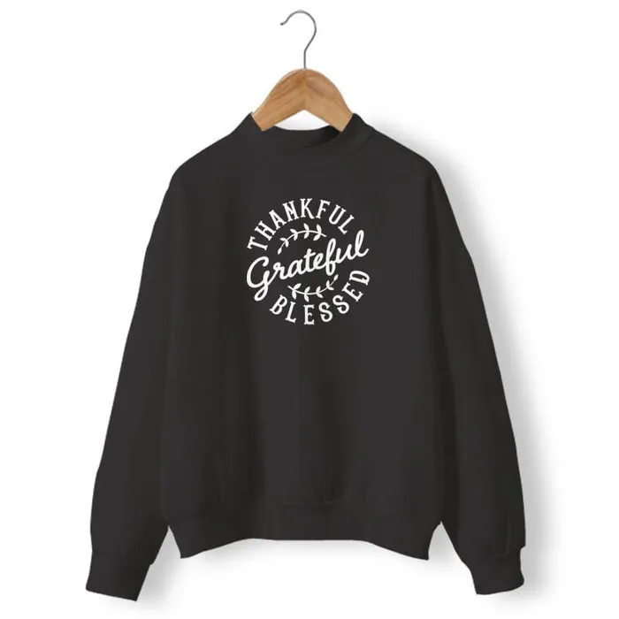 Earrings Lords Guidance Christian Sweatshirt br Thankful Grateful Blessed