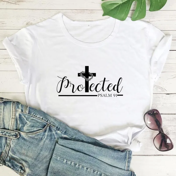 Earrings Lords Guidance Christian TShirt br Protected
