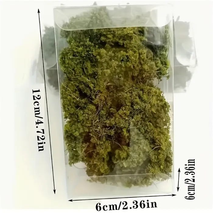 Earrings Miniatures by NC 1 Box DIY Miniature Shrub Bush Leaves Terrain Model Kit Sand Table Simulation Landscape Game Terrain Decoration Railway Scenery Game Scenery Decor