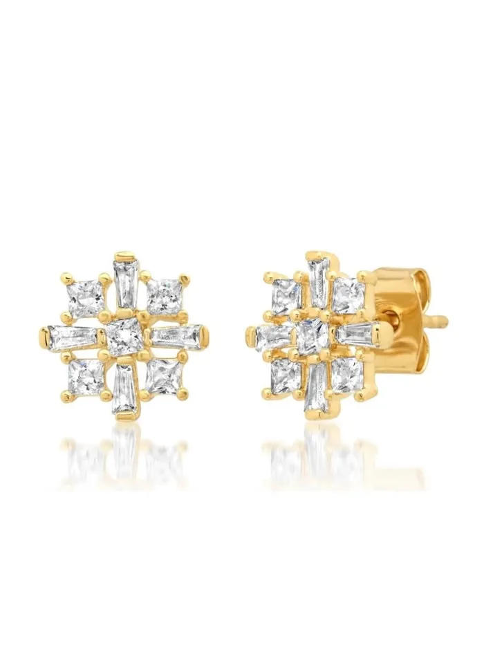 Earrings Mixed Starburst Post Earring Tai Rittichai Inc