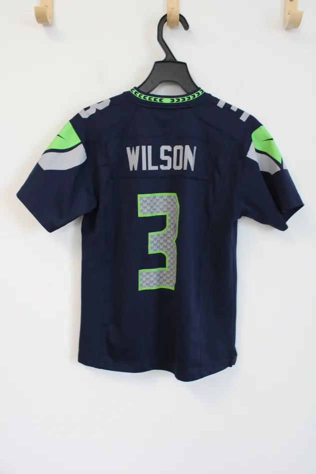 Earrings NFL NFL Nike Seattle Seahawks 3 Wilson Jersey Youth M 12