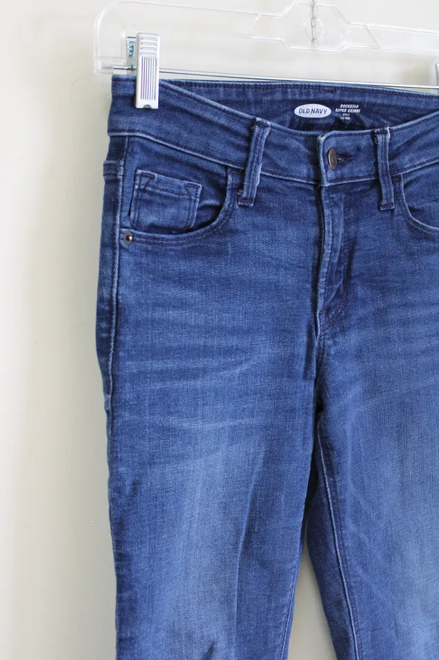 Earrings Old Navy Rockstar Super skinny Ankle Mid Rise Jeans 0 Old Navy