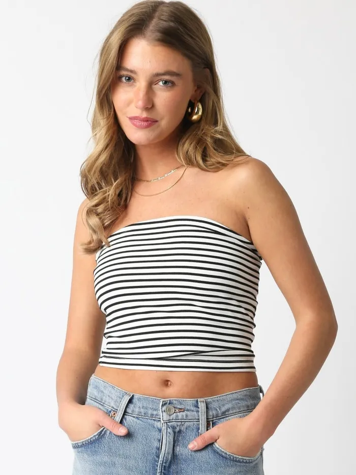 Earrings Olivaceous Abbie Tube Top