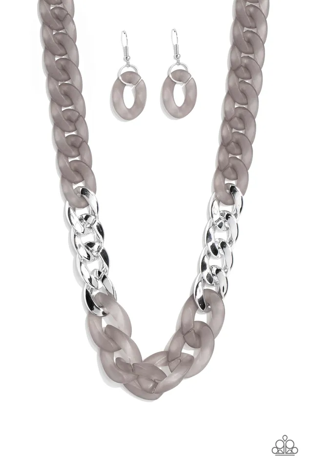 Earrings Paparazzi Accessories Curb Your Enthusiasm Silver