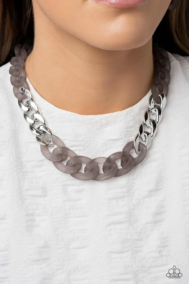 Earrings Paparazzi Accessories Curb Your Enthusiasm Silver