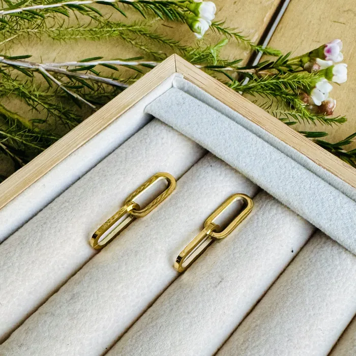 Earrings Paperclip Earrings iszi ONLINE