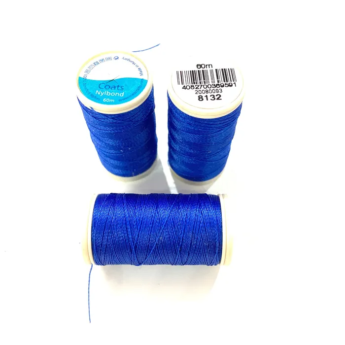 Earrings Peppy Beads Coats Nylbond extra strong beading thread 60mt sapphire 8132 Earrings Peppy Beads Coats Nylbond extra strong beading thread 60mt sapphire 8132