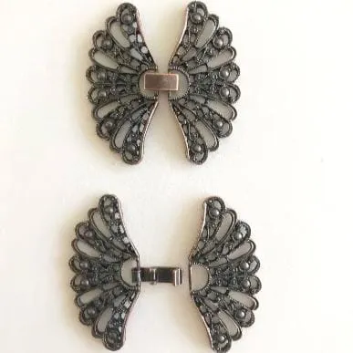 Earrings Peppy Beads Copper Plated FlutterBye Clasp