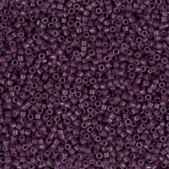Earrings Peppy Beads DB2360 Duracoat Opaque Dyed Grape Miyuki Delica 110