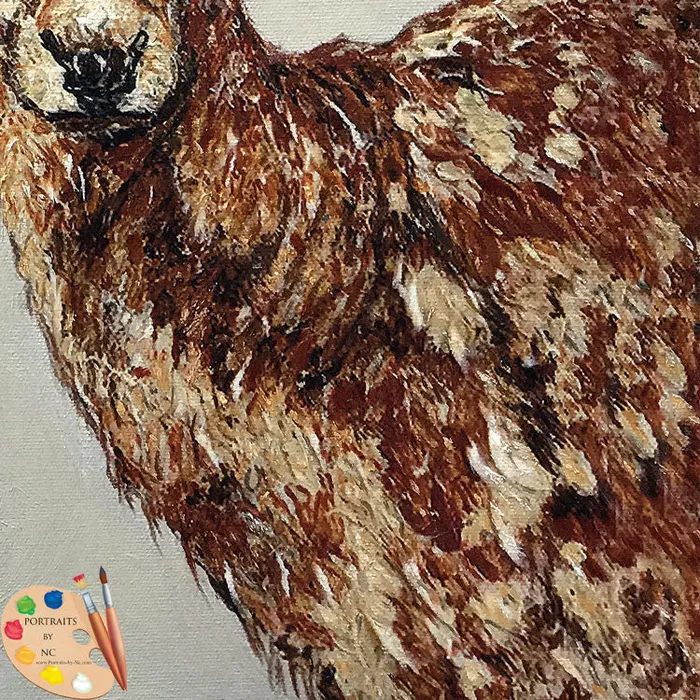 Earrings Portraits by NC Wildlife Art Young Buck Print 209