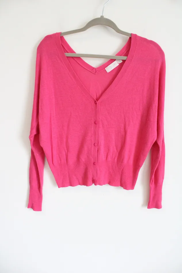 Earrings RD Style Bubblegum Pink Soft Lightweight Loose Fit Cardigan XS RD Style Earrings RD Style Bubblegum Pink Soft Lightweight Loose Fit Cardigan XS RD Style