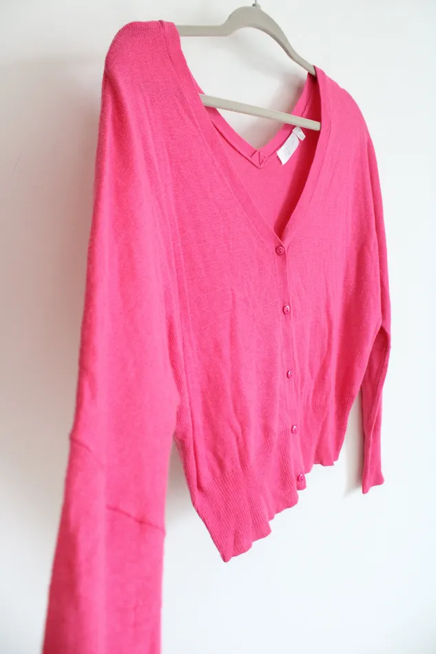 Earrings RD Style Bubblegum Pink Soft Lightweight Loose Fit Cardigan XS RD Style