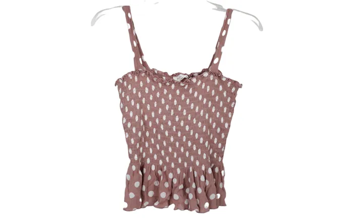 Earrings Sophie Rue Sophie Rue Pink Smocked Tank M