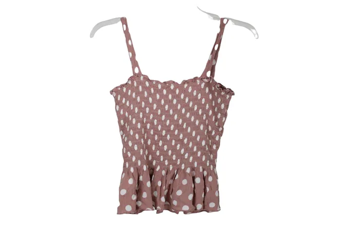 Earrings Sophie Rue Sophie Rue Pink Smocked Tank M