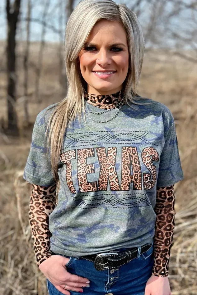 Earrings STITCHED IN TEXAS TEE STERLING KREEK