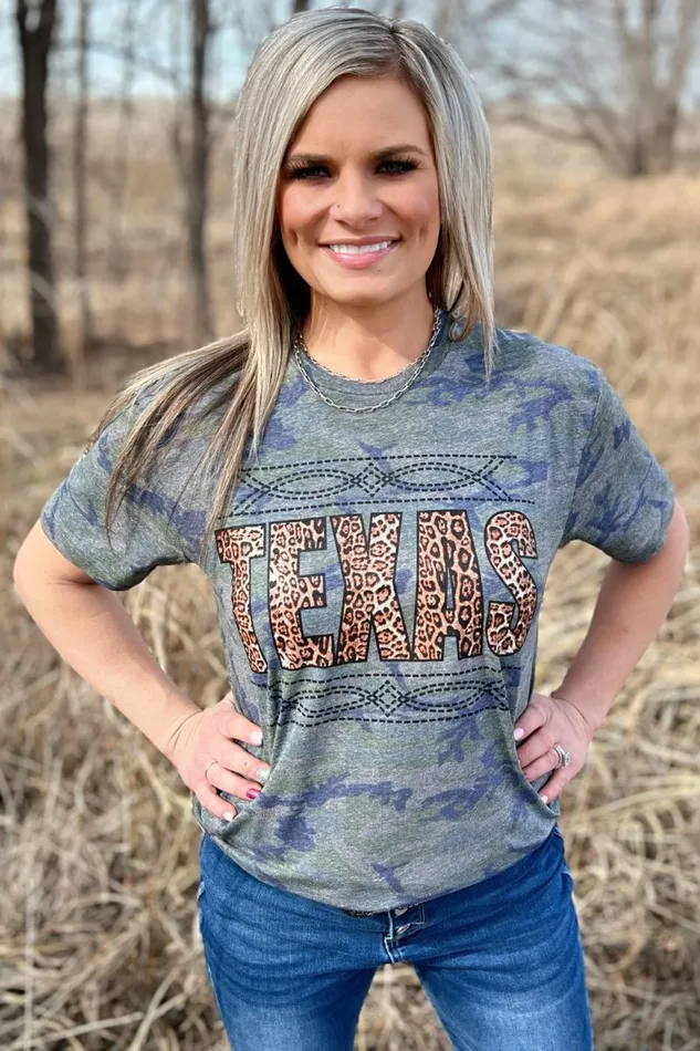 Earrings STITCHED IN TEXAS TEE STERLING KREEK