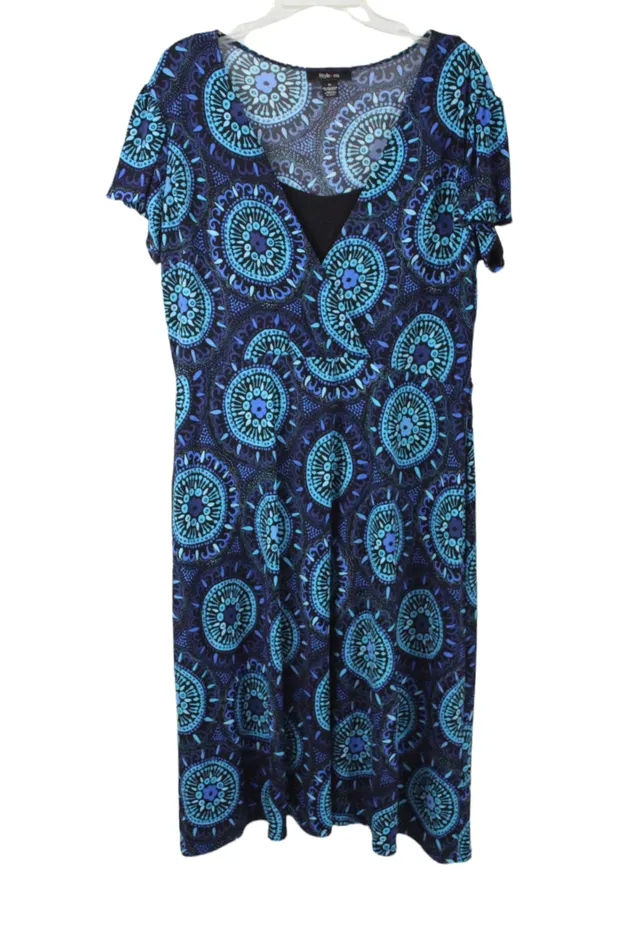 Earrings Style Co Style Co Blue Dress XL