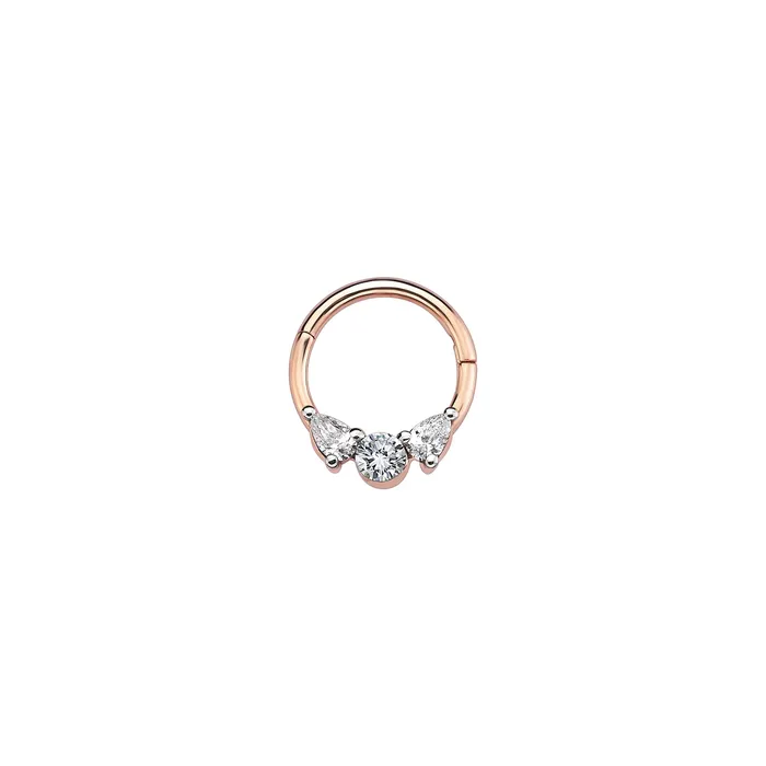 Earrings Synthesis Hoop Piercing Kismet by Milka