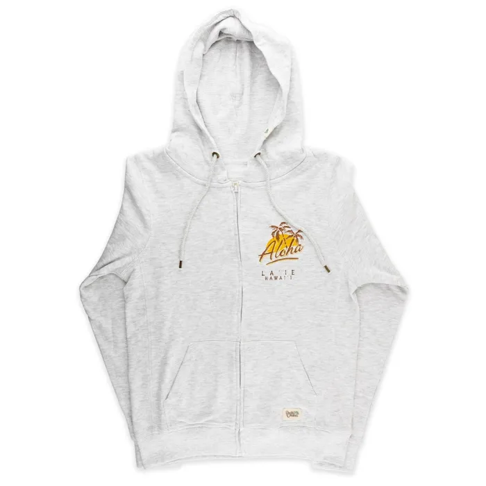 Earrings TANKSTREAM Pacific Creations Womens Aloha FullZip Hoodie