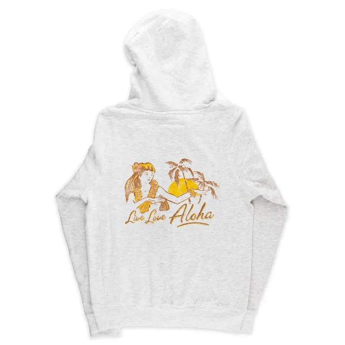 Earrings TANKSTREAM Pacific Creations Womens Aloha FullZip Hoodie