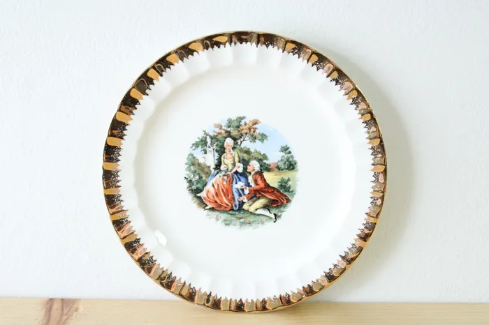 Earrings The Cronin China Co The Cronin China Co Vintage Dessert Plates 7 12