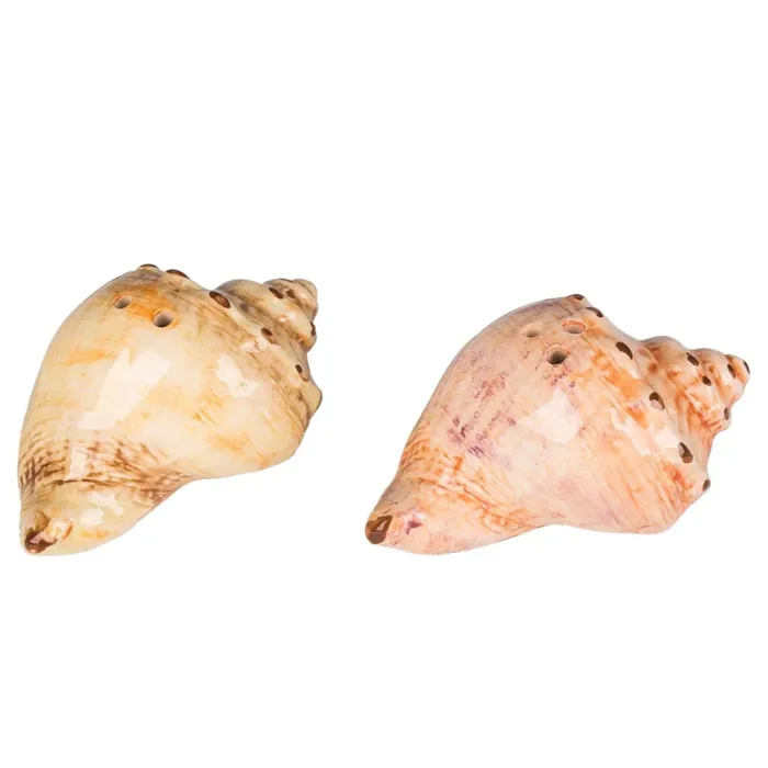 Earrings THEBEACHCOMBER Beachcombers Conch Shell Salt Pepper Set