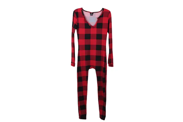 Earrings True By Rue 21 Red Plaid Onesie M Rue 21